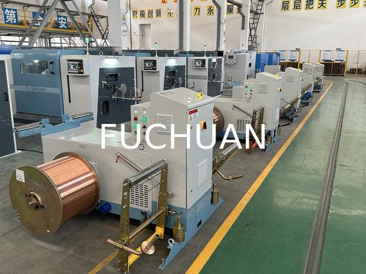 Fuchuan hoge snelheid dubbele draai bundelmachine die geleiderapparatuur vastloopt