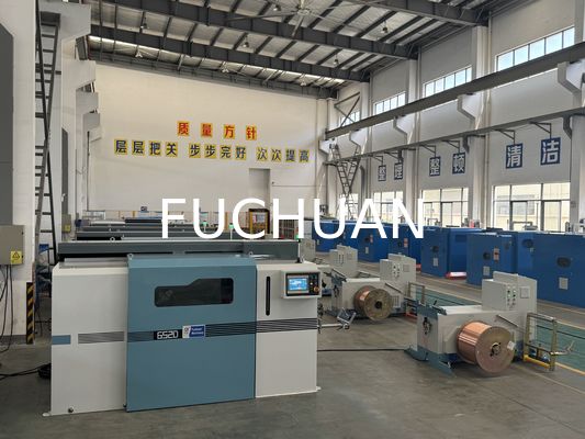 Fuchuan hoge snelheid dubbele draai bundelmachine die geleiderapparatuur vastloopt