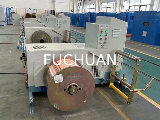 Hoog snelheid geblokkeerde draad stranding koperdraad 630 Double Twist Bunching Machine uit China Fuchuan