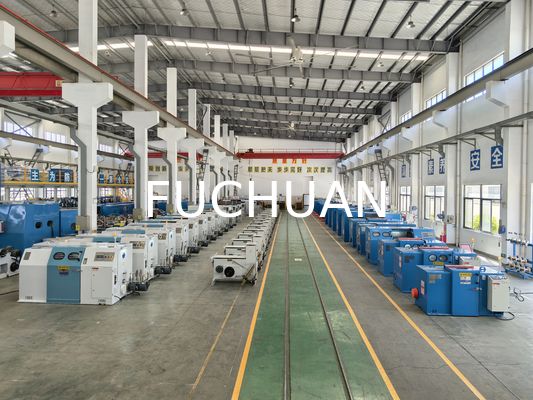 Dubbel draaiende koperdraadbundelmachineafdekking 0,8 mm2 16 mm2 gestrande Fuchuan