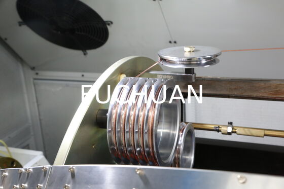 Double Twist Bunching Machine met enkel koolstofvezel boog ontwerp energiebesparing meer dan 25 procent en PLC gebaseerde toonhoogte waarde instellingen