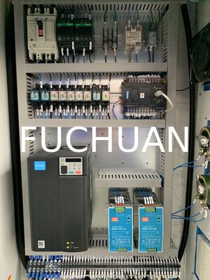 Aanraakscherm 7 inch WEINVIEW Koperdraadbandmachine met 1000 kg capaciteit Magnetische poederclutch 1,2 kgf voor draadverwerking