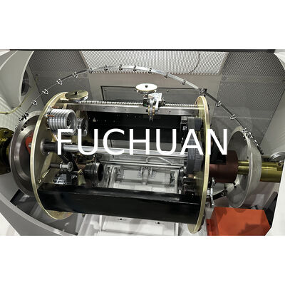 Duurzame dubbele draaimachine met lagertype gepolijste staaf en verstelbare leglengte voor het produceren van gestreepte draad