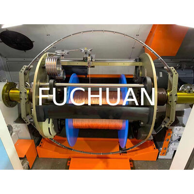 Fuchuan High-Speed ​​Stranding Machine Koperen Kabeldraad Dubbele Twist Bundelapparatuur