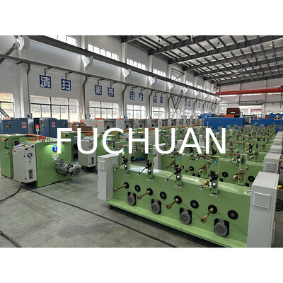 Fuchuan 400b High Speed Bunching Machine voor fijne koperdraad Stepless Twisting Pitch Adjusting Cable Machines