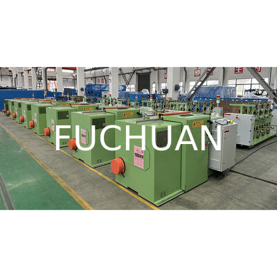 Fuchuan 0.05-0.32mm Bunching Machine Op maat gemaakte koperdraad Bunching Machine Twist Buncher Machine