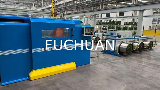 Koperdraadbundelmachine ontworpen met eenvoudig onderhoud en snelle installatie om productieonderbrekingen en kosten te minimaliseren