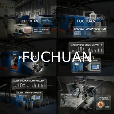 Copper Wire Twisting Machine High Speed Double Twist Design FC-800B Bunching Equipment