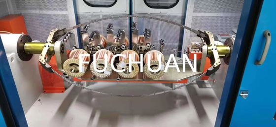 Stabiele koperdraad bundelende machine die draad verdraait, betaalt 3000 tpm-apparatuur
